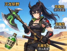 怪物猎人荒野无属性攻击武器,灭龙瓶斩斧怎么玩,无属性武器怎么配装,无属性太刀怎么样