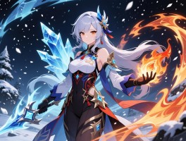 永夜降临复苏雪菲阵容怎么搭配,冰火混合队如何组建,雪菲技能怎么加点