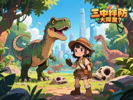 恐龙部落探秘：新游戏如何引发化石保护思考，上海大展有何看点？