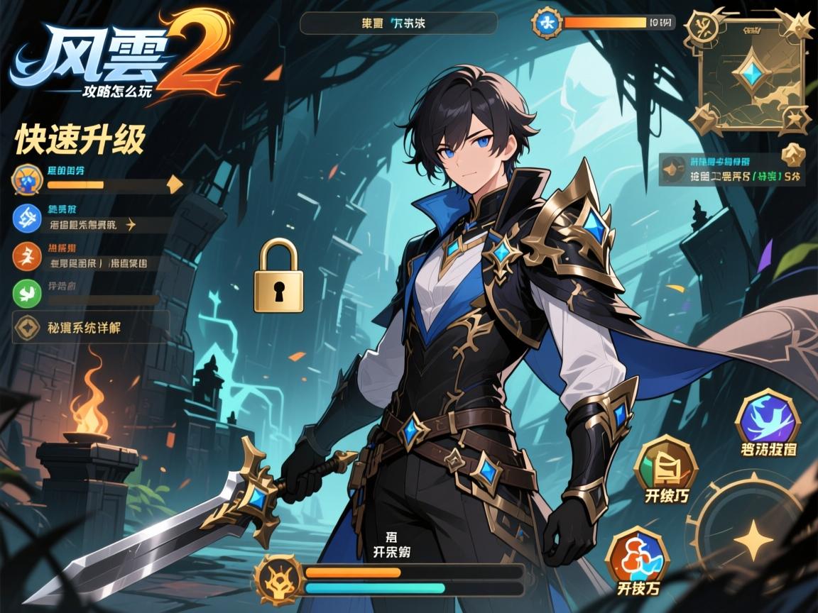 风云2攻略怎么玩,快速升级方法,开锁技巧,秘境系统详解 风云2攻略怎么玩,快速升级方法,开锁技巧,秘境系统详解