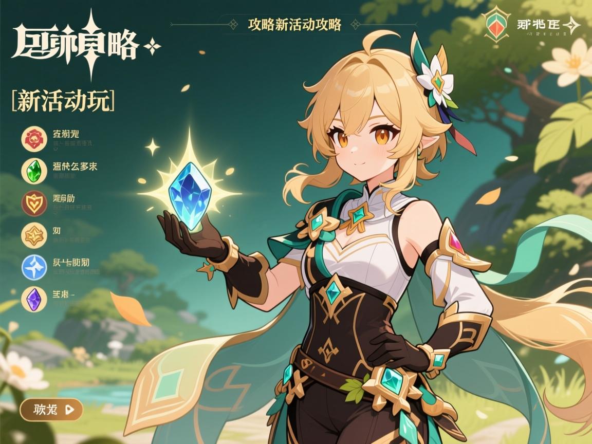 原神攻略新活动攻略,新活动怎么玩,奖励有哪些,如何快速获得原石 原神攻略新活动攻略,新活动怎么玩,奖励有哪些,如何快速获得原石