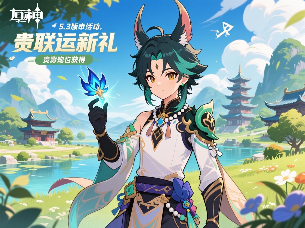 原神5.3版本新联动有哪些福利,贵州联动活动持续多久,魈蓝砚怎么获得 原神5.3版本新联动有哪些福利,贵州联动活动持续多久,魈蓝砚怎么获得