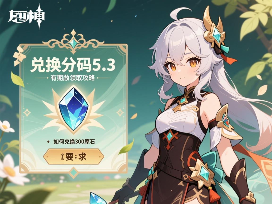 原神兑换码5.3版本领取攻略,有效期多久,如何兑换300原石 原神兑换码5.3版本领取攻略,有效期多久,如何兑换300原石