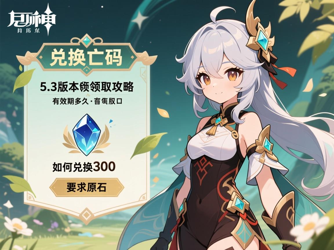 原神兑换码5.3版本领取攻略,有效期多久,如何兑换300原石 原神兑换码5.3版本领取攻略,有效期多久,如何兑换300原石