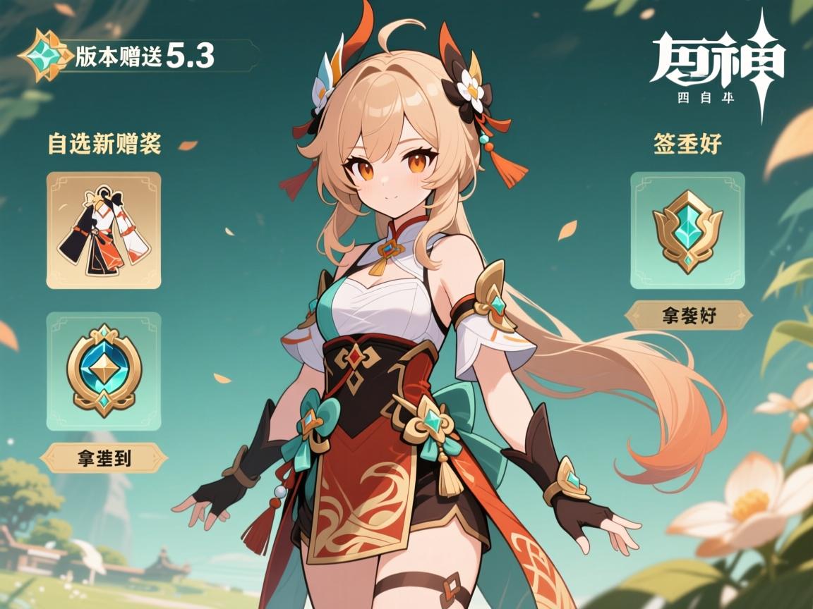 原神5.3版本赠送道具,自选角色选谁好签到奖励怎么拿香菱新衣装如何解锁 原神5.3版本赠送道具,自选角色选谁好签到奖励怎么拿香菱新衣装如何解锁