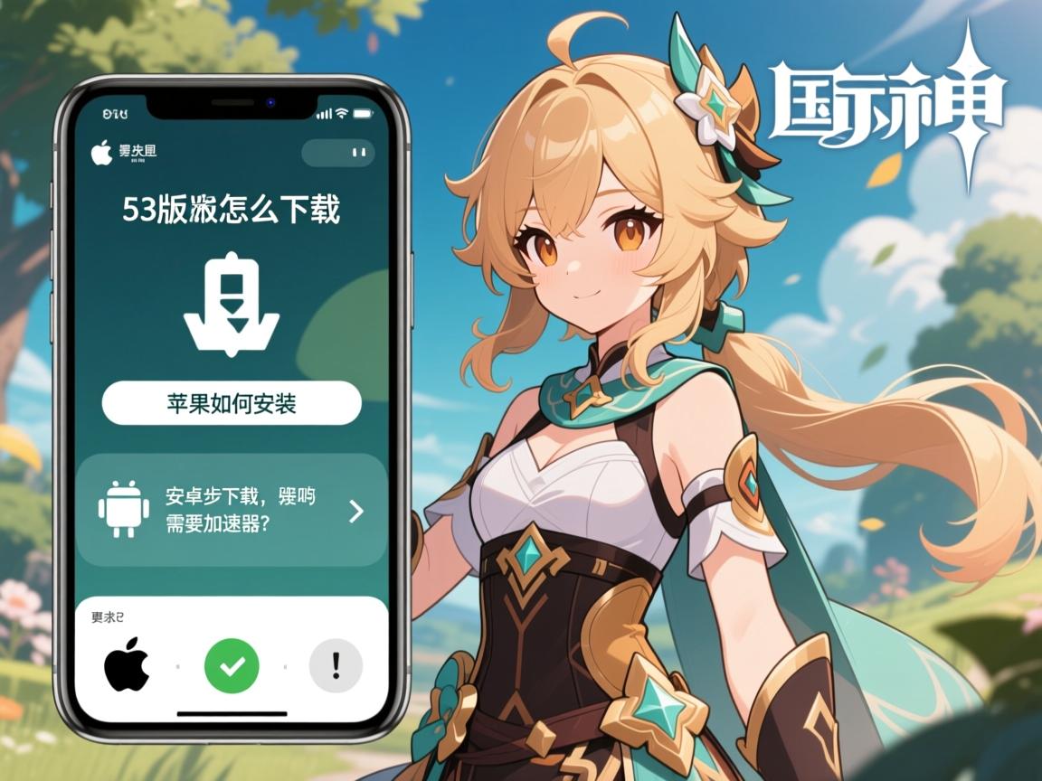 原神国际服5.3版本怎么下载,苹果手机如何安装,安卓下载步骤是什么,需要加速器吗 原神国际服5.3版本怎么下载,苹果手机如何安装,安卓下载步骤是什么,需要加速器吗