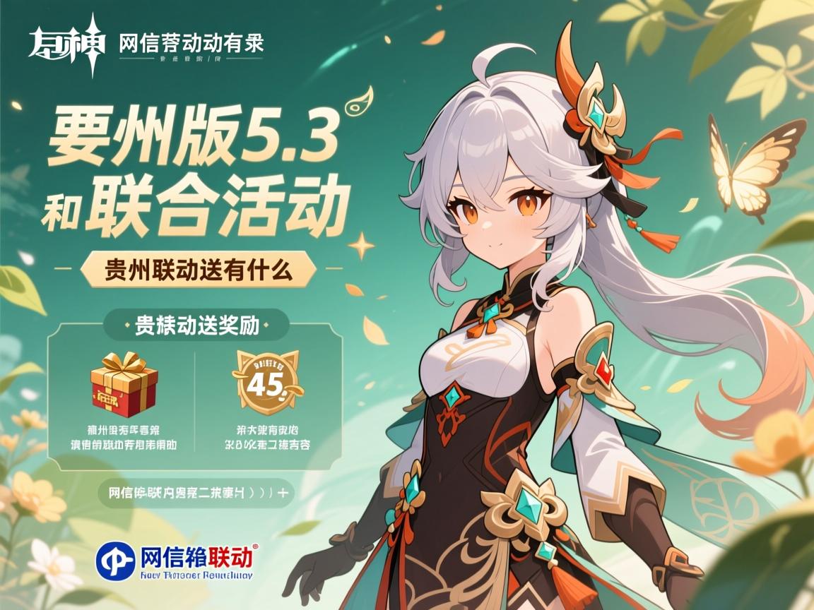 原神5.3版本的联动活动有哪些,和贵州的联动送什么奖励,网信办联动有什么内容 原神5.3版本的联动活动有哪些,和贵州的联动送什么奖励,网信办联动有什么内容