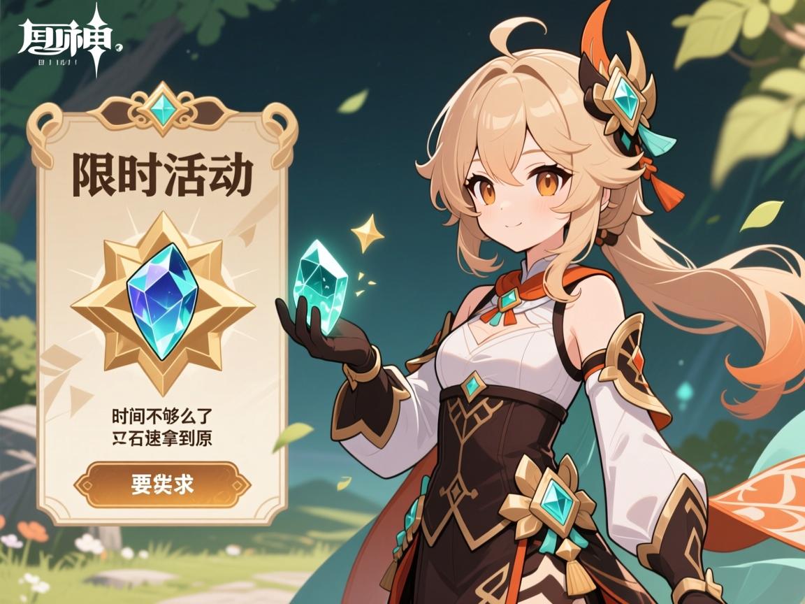 原神限时活动攻略,限时活动奖励有哪些,时间不够用怎么办,如何快速拿到原石 原神限时活动攻略,限时活动奖励有哪些,时间不够用怎么办,如何快速拿到原石