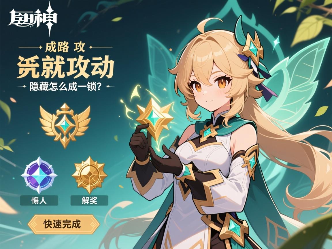 原神成就活动攻略,隐藏成就怎么解锁,成就奖励有哪些,快速完成技巧是什么 原神成就活动攻略,隐藏成就怎么解锁,成就奖励有哪些,快速完成技巧是什么