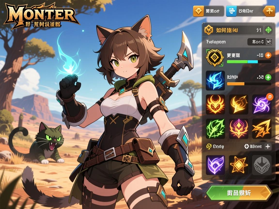 怪物猎人荒野怎么设置猫的技能,技能怎么获得,如何搭配更厉害,冷却时间怎么缩短 怪物猎人荒野怎么设置猫的技能,技能怎么获得,如何搭配更厉害,冷却时间怎么缩短