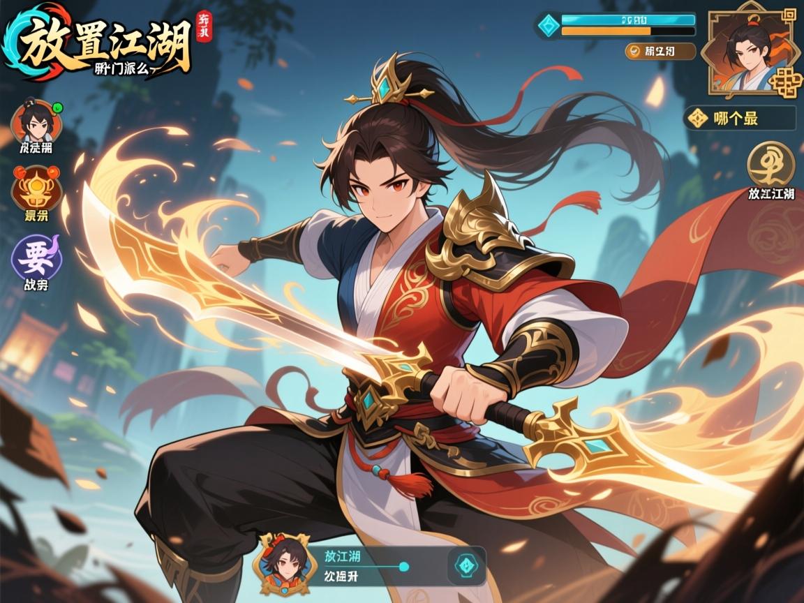 放置江湖新手怎么玩,放置江湖哪个门派最强,放置江湖怎么提升战斗力 放置江湖新手怎么玩,放置江湖哪个门派最强,放置江湖怎么提升战斗力