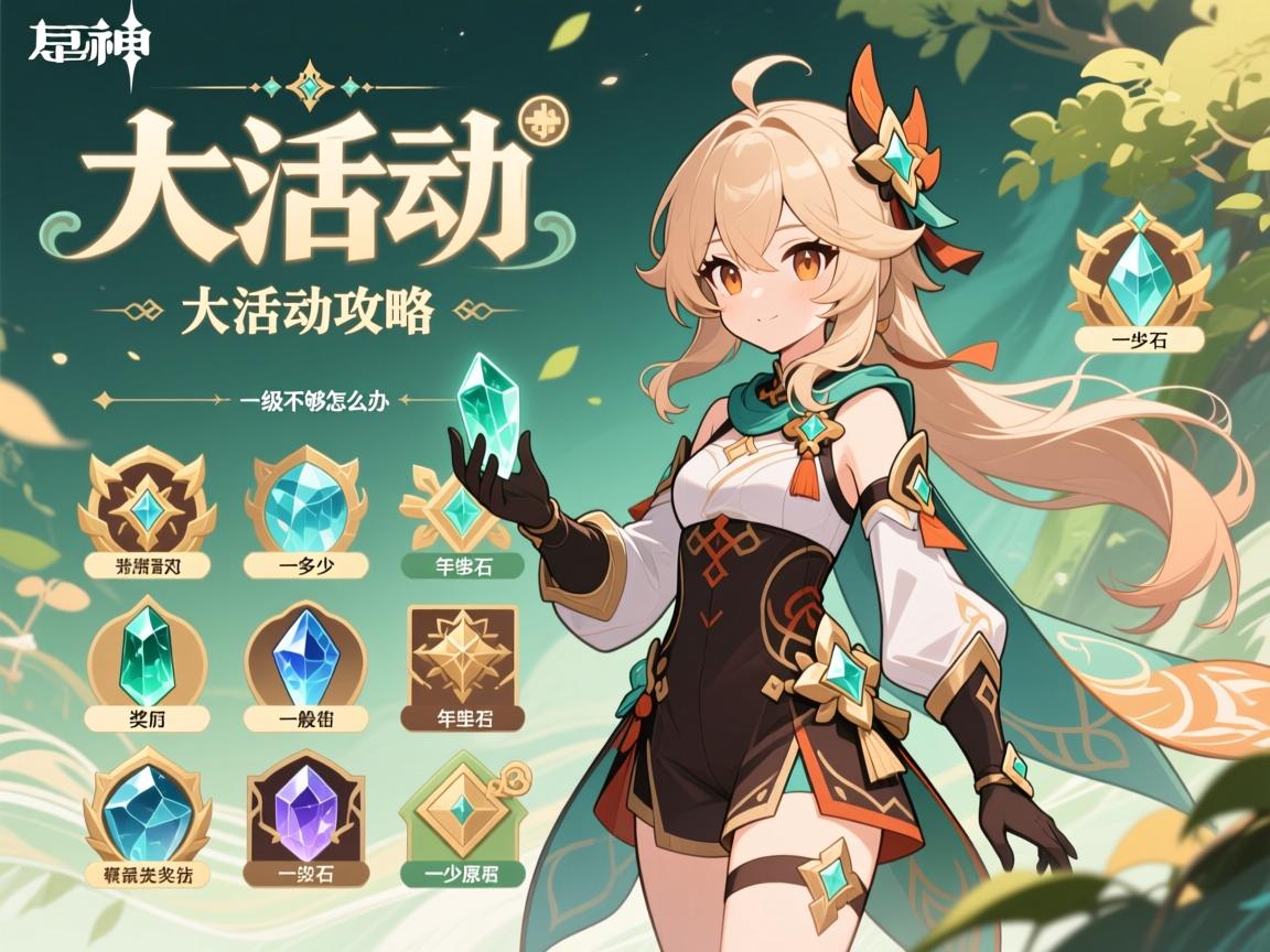 原神大活动活动攻略,大活动有哪些类型,奖励一般多少原石,等级不够怎么办 原神大活动活动攻略,大活动有哪些类型,奖励一般多少原石,等级不够怎么办