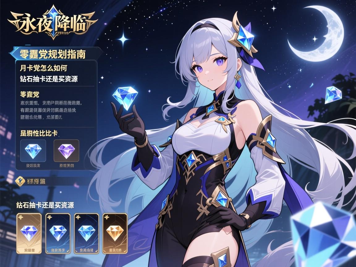 永夜降临复苏钻石规划指南,零氪党钻石怎么用,月卡党性价比如何,钻石抽卡还是买资源 永夜降临复苏钻石规划指南,零氪党钻石怎么用,月卡党性价比如何,钻石抽卡还是买资源