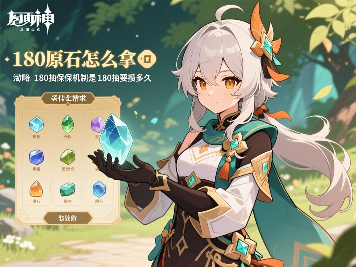 原神活动180攻略,180原石怎么拿,180抽保底机制是什么,180抽要攒多久 原神活动180攻略,180原石怎么拿,180抽保底机制是什么,180抽要攒多久
