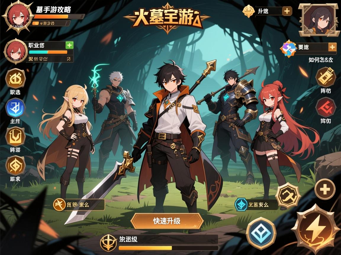 盗墓手游攻略,职业怎么选,阵容如何搭配,如何快速升级 盗墓手游攻略,职业怎么选,阵容如何搭配,如何快速升级