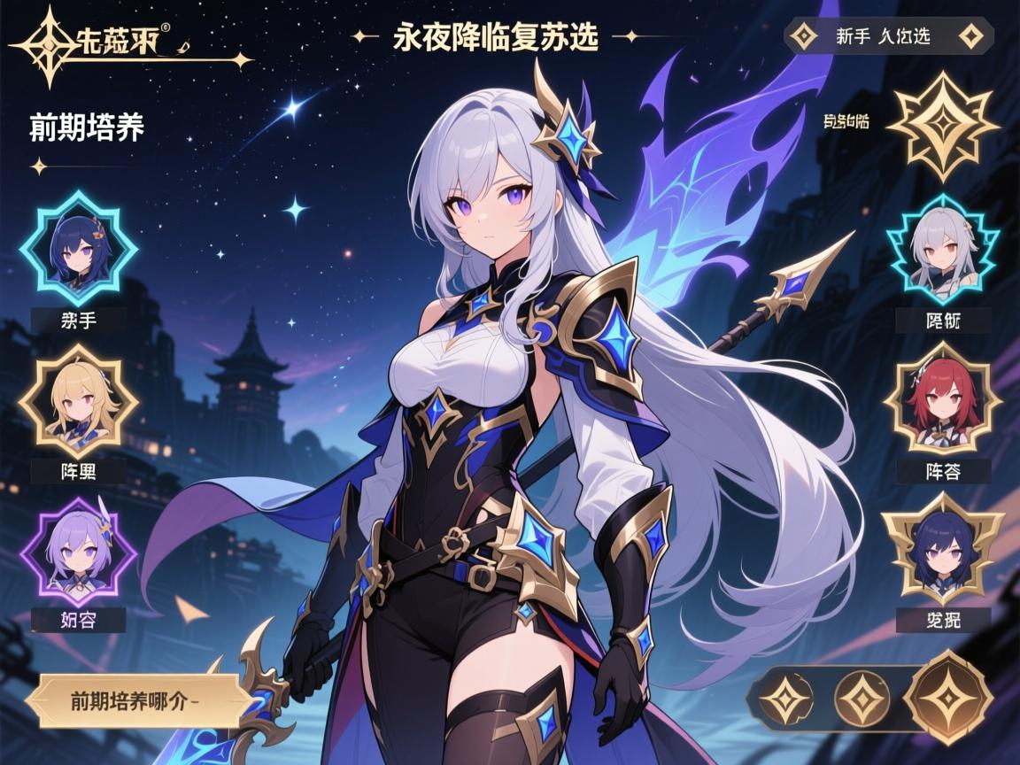 永夜降临复苏选什么,新手角色怎么选,阵容如何搭配,前期培养哪个 永夜降临复苏选什么,新手角色怎么选,阵容如何搭配,前期培养哪个