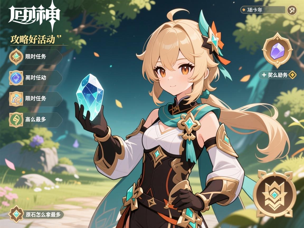 原神攻略好活动,限时活动怎么玩,高奖励任务有哪些,原石怎么拿最多 原神攻略好活动,限时活动怎么玩,高奖励任务有哪些,原石怎么拿最多