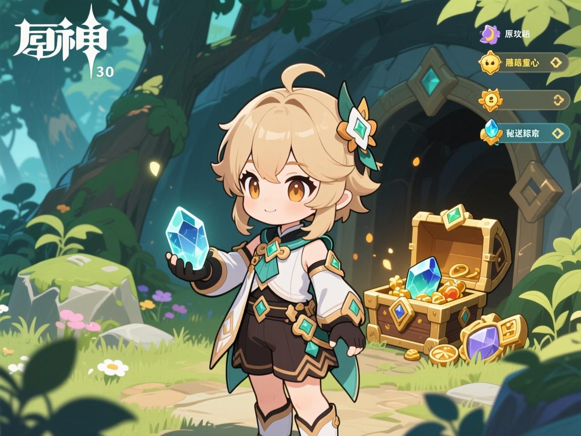 原神活动攻略3.0,雕琢童心怎么玩,原石怎么拿,秘宝迷踪宝藏在哪 原神活动攻略3.0,雕琢童心怎么玩,原石怎么拿,秘宝迷踪宝藏在哪