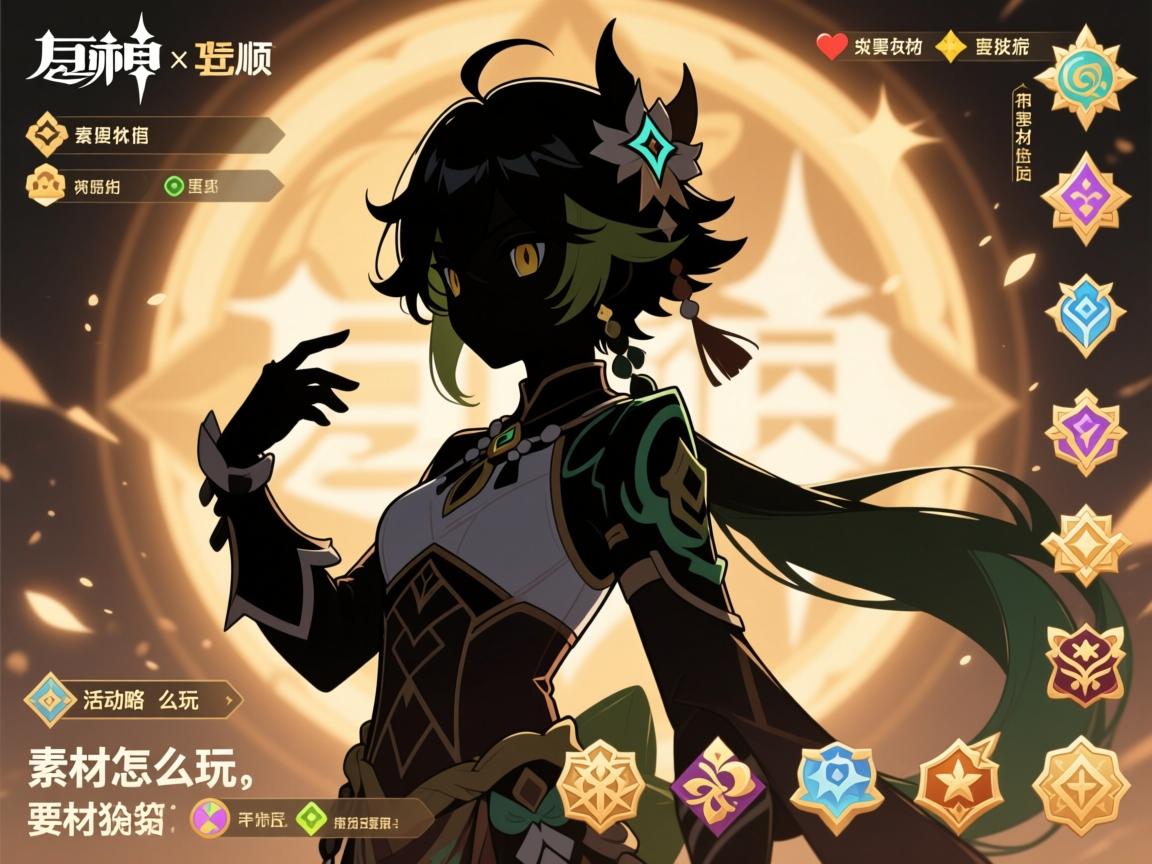 剪影原神活动攻略怎么玩,奖励有哪些,素材顺序是什么 剪影原神活动攻略怎么玩,奖励有哪些,素材顺序是什么