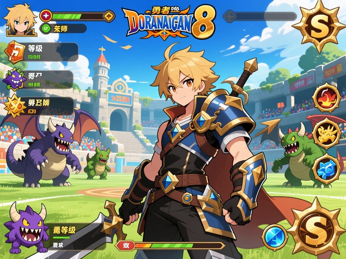 勇者斗恶龙8竞技场攻略,怪物搭配,低等级通关,S级心得 勇者斗恶龙8竞技场攻略,怪物搭配,低等级通关,S级心得