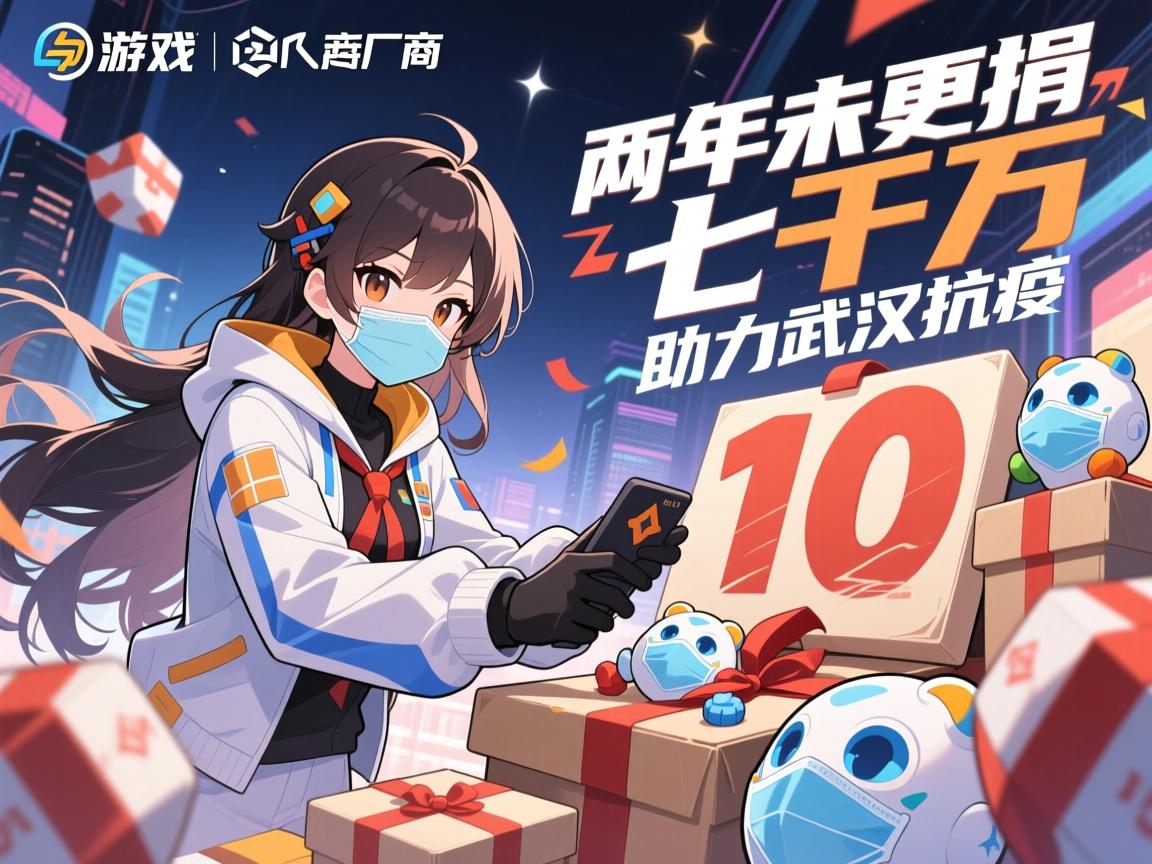 游戏厂商两年未更捐七千万助力武汉抗疫 游戏厂商两年未更捐七千万助力武汉抗疫