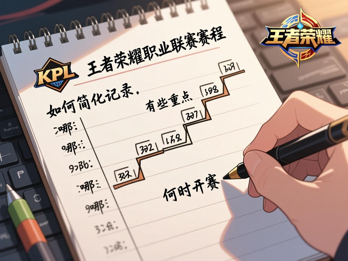 手抄kpl王者荣耀职业联赛赛程,如何简化记录,有哪些重点,何时开赛 手抄kpl王者荣耀职业联赛赛程,如何简化记录,有哪些重点,何时开赛