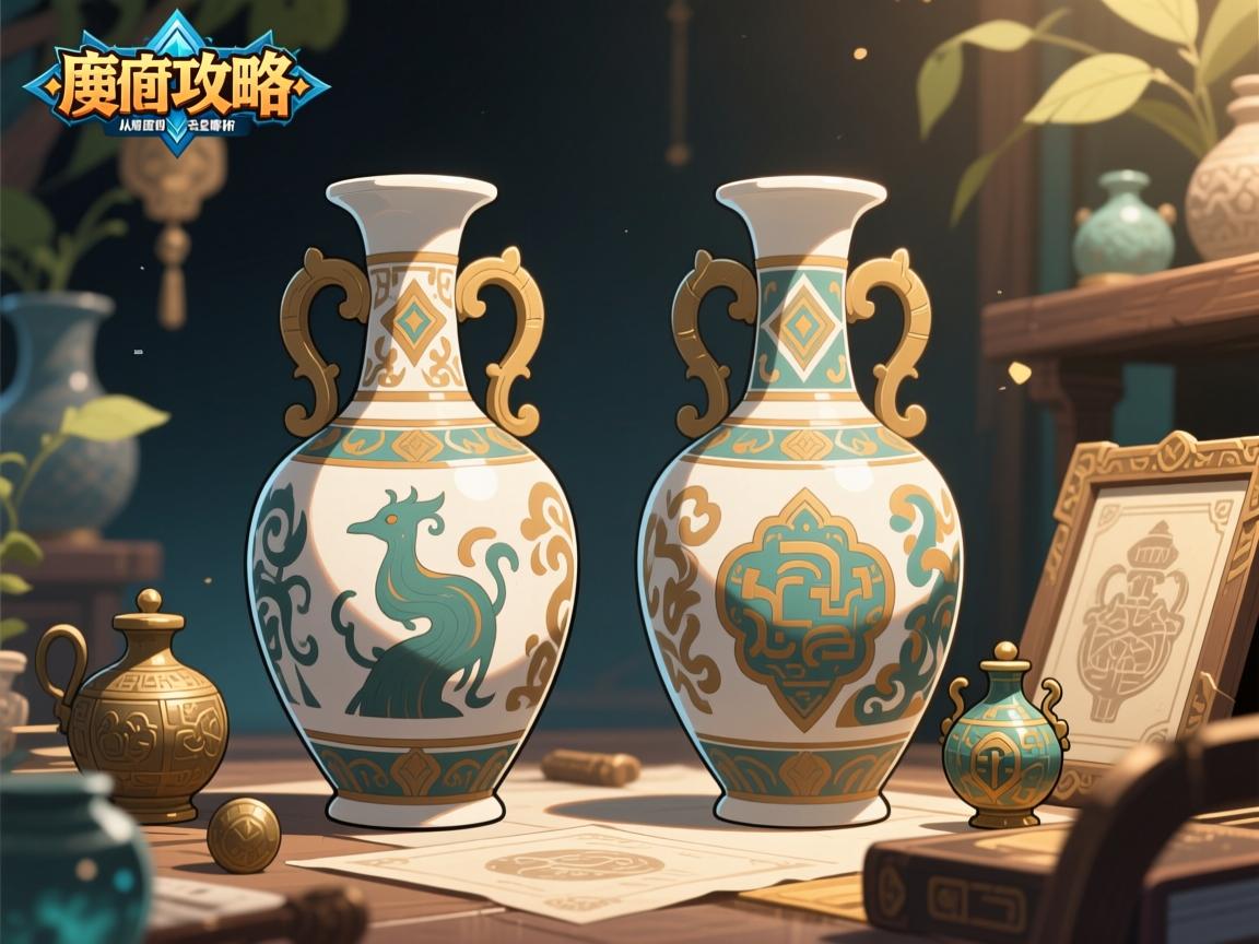 双耳瓶攻略:如何鉴定价值,怎样收藏保养,从游戏到文物全解析 双耳瓶攻略:如何鉴定价值,怎样收藏保养,从游戏到文物全解析