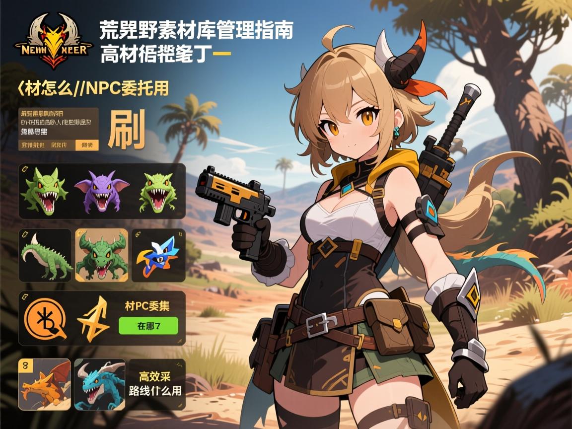 怪物猎人荒野素材库管理指南,素材怎么刷最快,NPC委托怎么用,高效采集路线在哪 怪物猎人荒野素材库管理指南,素材怎么刷最快,NPC委托怎么用,高效采集路线在哪