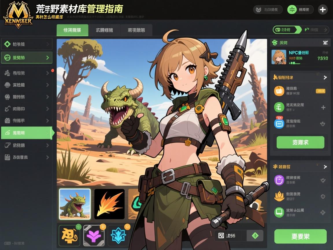 怪物猎人荒野素材库管理指南,素材怎么刷最快,NPC委托怎么用,高效采集路线在哪 怪物猎人荒野素材库管理指南,素材怎么刷最快,NPC委托怎么用,高效采集路线在哪