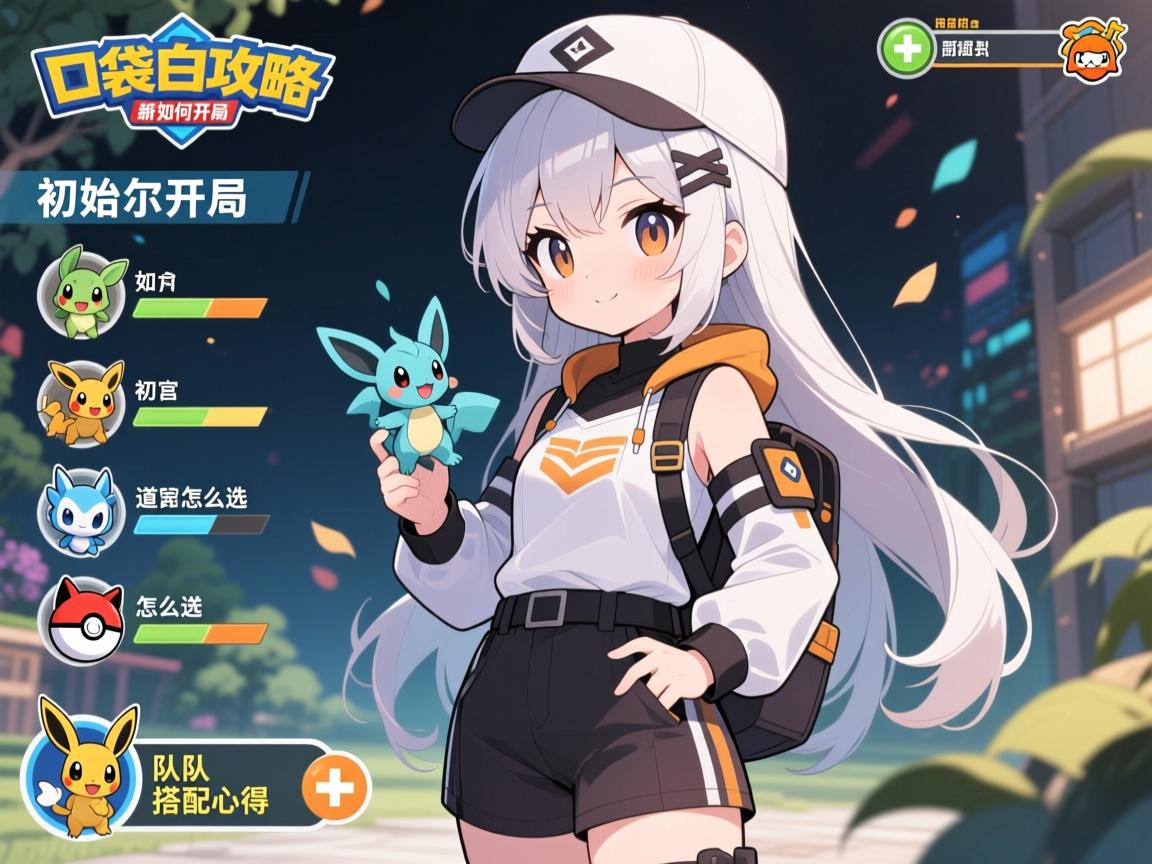 口袋白攻略丨新手如何开局,初始精灵怎么选,道馆挑战技巧,队伍搭配心得 口袋白攻略丨新手如何开局,初始精灵怎么选,道馆挑战技巧,队伍搭配心得