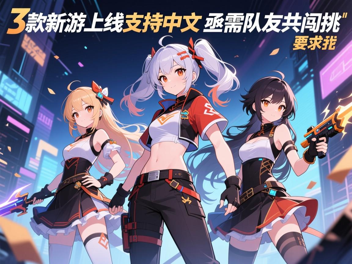 3款新游上线支持中文 亟需队友共闯挑 3款新游上线支持中文 亟需队友共闯挑