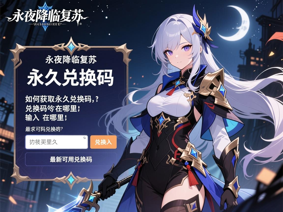 永夜降临复苏永久兑换码,如何获取永久兑换码,兑换码在哪里输入,最新可用兑换码有哪些 永夜降临复苏永久兑换码,如何获取永久兑换码,兑换码在哪里输入,最新可用兑换码有哪些