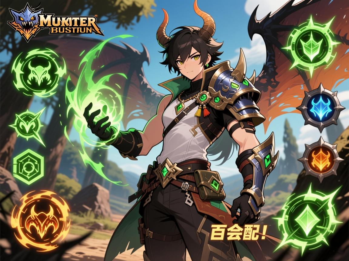 怪物猎人荒野组合技能介绍,属性会心怎么搭配,百会配装核心是什么 怪物猎人荒野组合技能介绍,属性会心怎么搭配,百会配装核心是什么