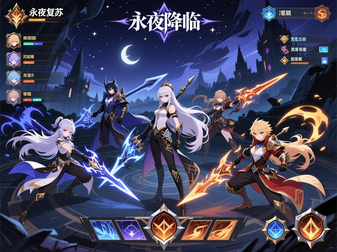 永夜降临复苏战斗攻略,属性怎么克制,站位有什么技巧,零氪如何搭配阵容 永夜降临复苏战斗攻略,属性怎么克制,站位有什么技巧,零氪如何搭配阵容