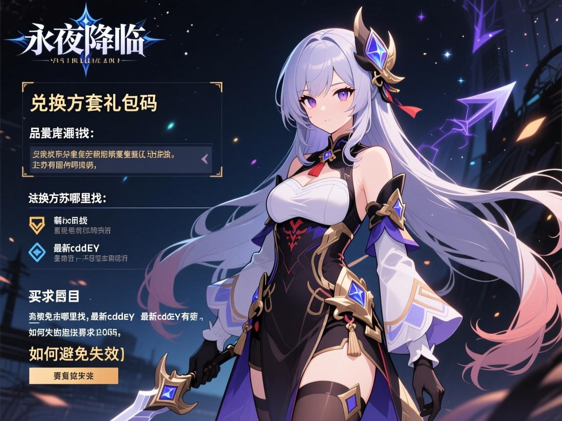 永夜降临复苏全套礼包码,兑换方法哪里找,最新cdkey有哪些,如何避免失效 永夜降临复苏全套礼包码,兑换方法哪里找,最新cdkey有哪些,如何避免失效