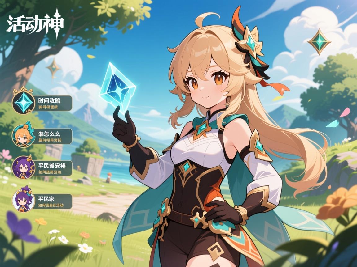 活动原神攻略,时间不够怎么安排,平民玩家如何选择活动 活动原神攻略,时间不够怎么安排,平民玩家如何选择活动