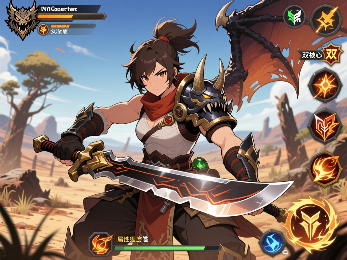 双刀怪物猎人荒野技能怎么搭配,双刀核心技能有哪些,双刀属性流怎么玩 双刀怪物猎人荒野技能怎么搭配,双刀核心技能有哪些,双刀属性流怎么玩