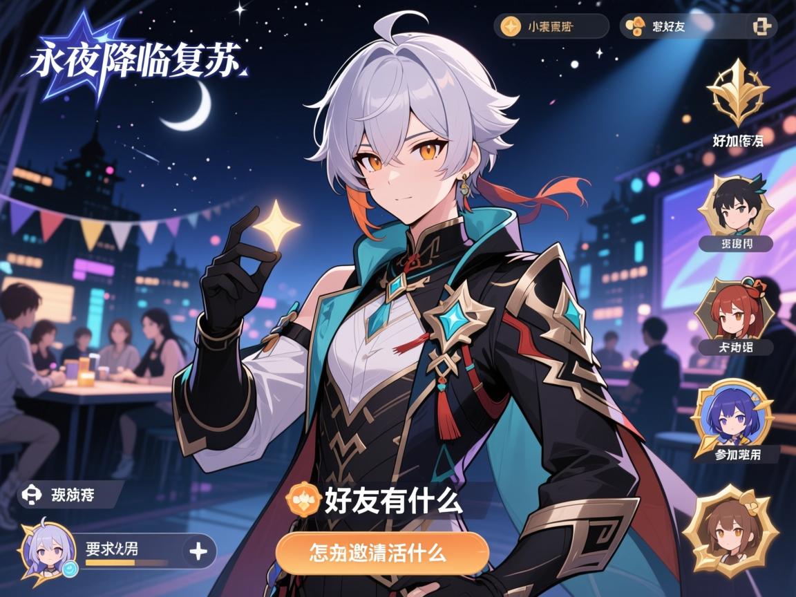 永夜降临复苏怎么加好友,好友有什么作用,怎么邀请好友参加活动 永夜降临复苏怎么加好友,好友有什么作用,怎么邀请好友参加活动