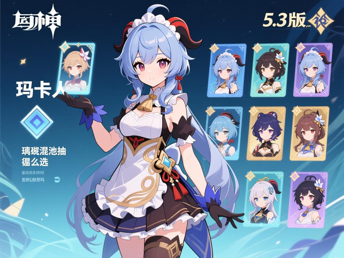 原神5.3版本角色卡池?玛薇卡仆人怎么选,璃月混池抽谁,蓝砚值得捞吗? 原神5.3版本角色卡池?玛薇卡仆人怎么选,璃月混池抽谁,蓝砚值得捞吗?