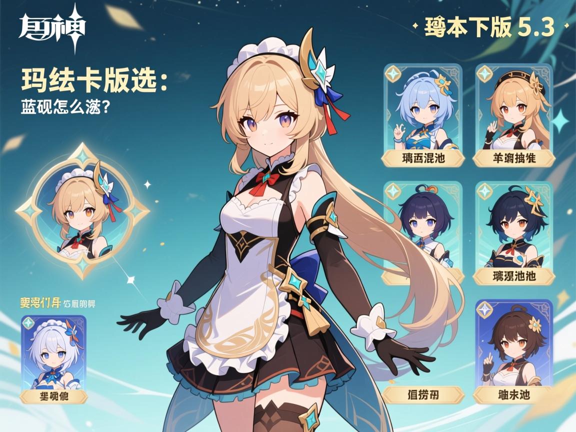原神5.3版本角色卡池?玛薇卡仆人怎么选,璃月混池抽谁,蓝砚值得捞吗? 原神5.3版本角色卡池?玛薇卡仆人怎么选,璃月混池抽谁,蓝砚值得捞吗?