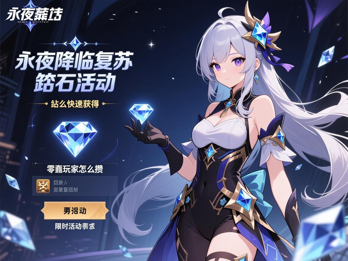永夜降临复苏钻石活动,钻石怎么快速获得,零氪玩家怎么攒,限时活动有哪些 永夜降临复苏钻石活动,钻石怎么快速获得,零氪玩家怎么攒,限时活动有哪些