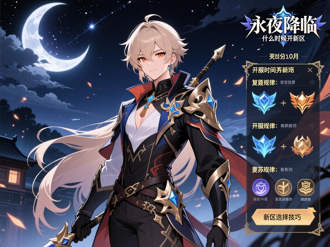 永夜降临复苏什么时候开新区,开服时间规律,新区选择技巧 永夜降临复苏什么时候开新区,开服时间规律,新区选择技巧