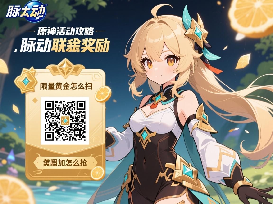 脉动原神活动攻略,脉动联动奖励怎么领,二维码在哪扫,限量黄金怎么抢 脉动原神活动攻略,脉动联动奖励怎么领,二维码在哪扫,限量黄金怎么抢