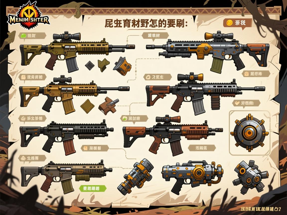 怪物猎人荒野武器制造清单,材料怎么刷,派生路线怎么选,机械武器怎么做 怪物猎人荒野武器制造清单,材料怎么刷,派生路线怎么选,机械武器怎么做