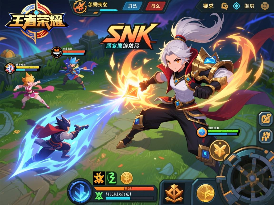 王者荣耀SNK连招技巧,怎么快速刷经济,如何打出强化攻击,团战怎么切入 王者荣耀SNK连招技巧,怎么快速刷经济,如何打出强化攻击,团战怎么切入