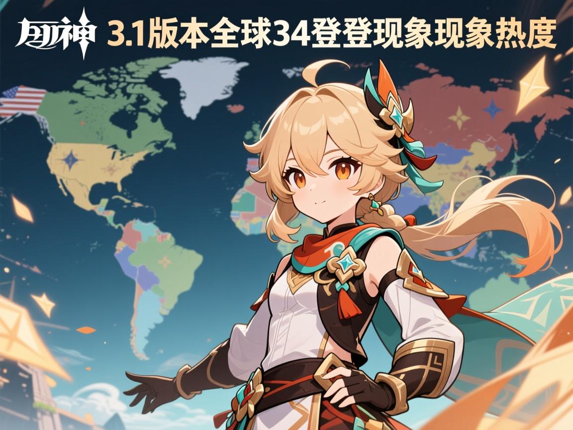 原神3.1版本全球34国登顶现象级热度 原神3.1版本全球34国登顶现象级热度