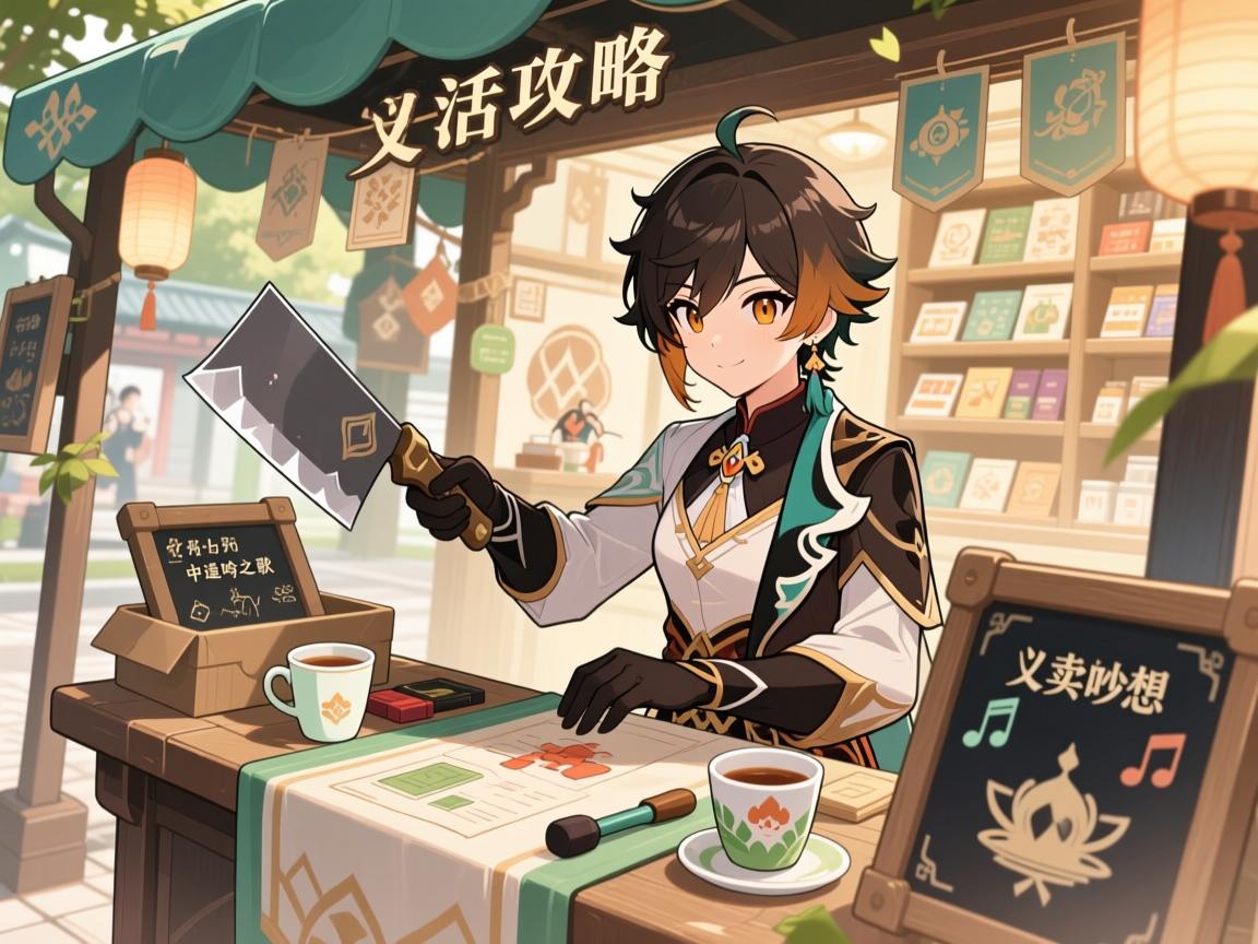 原神活动店铺攻略,义卖与妙想怎么玩,杯中遥吟之歌店铺如何经营,砍价有什么技巧 原神活动店铺攻略,义卖与妙想怎么玩,杯中遥吟之歌店铺如何经营,砍价有什么技巧