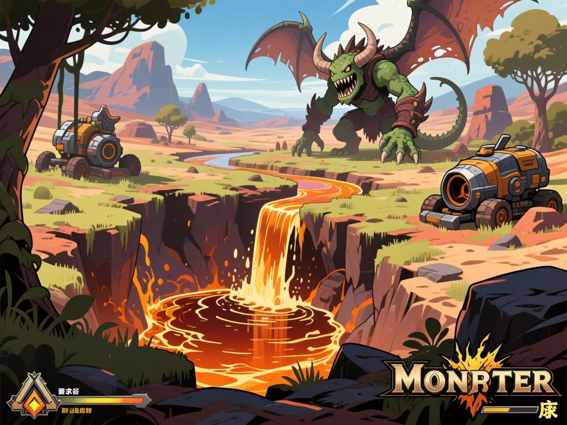 怪物猎人荒野新地图涌油谷到底有什么特别?环境机制全解析! 怪物猎人荒野新地图涌油谷到底有什么特别?环境机制全解析!