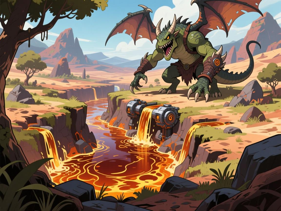 怪物猎人荒野新地图涌油谷到底有什么特别?环境机制全解析! 怪物猎人荒野新地图涌油谷到底有什么特别?环境机制全解析!