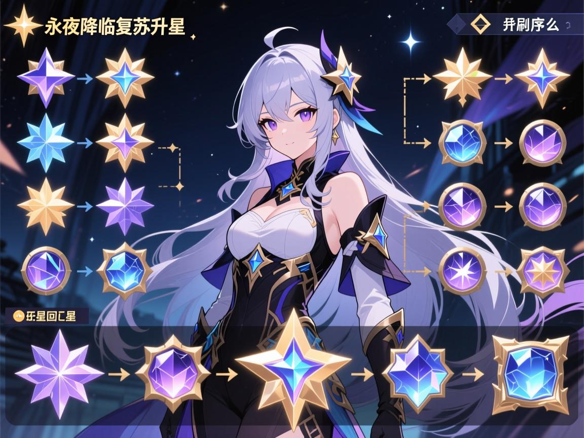 永夜降临复苏闪耀升星,闪耀角色升星材料怎么刷,升星顺序怎么排,无损回退怎么用 永夜降临复苏闪耀升星,闪耀角色升星材料怎么刷,升星顺序怎么排,无损回退怎么用